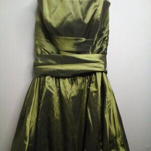Olive Green Bridesmaids Dresses At David's Bridal for Sale up to 90% Off:  Poshmark